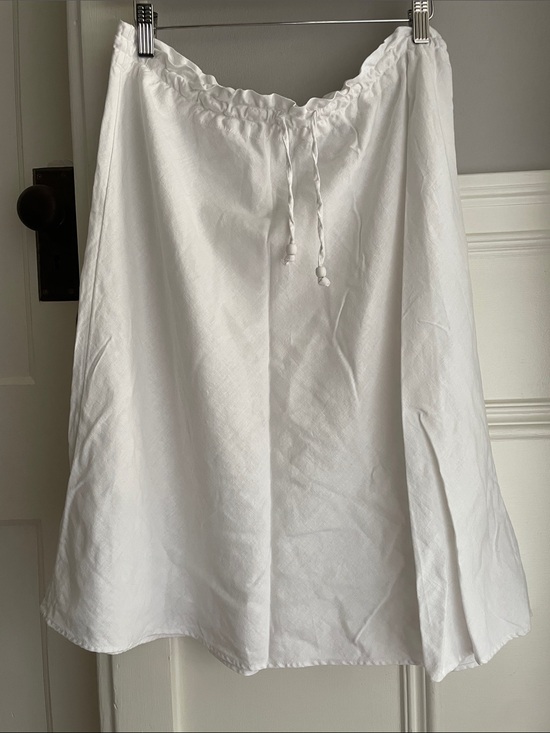 H&M Dresses & Skirts - H&M 2000s linen blend skirt-Size 14